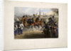 Nicholas I of Russia as colonel-in-chief of the 9th Hussar Regiment Graf Nádasdy at the Glacis in by Vinzenz Katzler