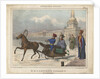 Nicholas I of Russia in a sleigh, 1850 by Anonymous