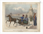 Nicholas I of Russia in a sleigh, 1850 by Anonymous