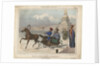 Nicholas I of Russia in a sleigh, 1850 by Anonymous