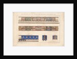 Imperial saloon carriage, Nikolayevsky railway, 1868 by Anonymous