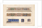 Imperial saloon carriage, Nikolayevsky railway, 1868 by Anonymous