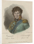 Portrait of Count Alexander Ivanovich Chernyshov, 1813 by Francesco Vendramini