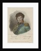 Portrait of Count Alexander Ivanovich Chernyshov, 1813 by Francesco Vendramini