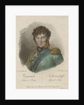 Portrait of Count Alexander Ivanovich Chernyshov, 1813 by Francesco Vendramini