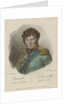 Portrait of Count Alexander Ivanovich Chernyshov, 1813 by Francesco Vendramini