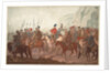 March of Ural Cossacks through Bohemia in July 1799, 1800 by Carl Adolph Heinrich Hess