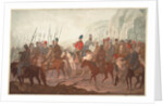 March of Ural Cossacks through Bohemia in July 1799, 1800 by Carl Adolph Heinrich Hess