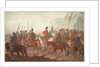 March of Ural Cossacks through Bohemia in July 1799, 1800 by Carl Adolph Heinrich Hess