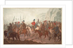 March of Ural Cossacks through Bohemia in July 1799, 1800 by Carl Adolph Heinrich Hess