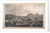 Parade of Chevalier Gardes through Krasnoye Selo, 1848 by Gustav Schwarz