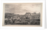 Parade of Chevalier Gardes through Krasnoye Selo, 1848 by Gustav Schwarz