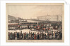 A Review of the Russian Infantry on the Palace Square in St Petersburg, 1809-1813 by Wilhelm Ritter von Kobell