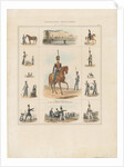Dress uniforms of the Izmailovsky Regiment, 1840 by E. Gilbertson