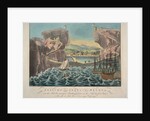 View of the Island of St. Helena from the side of the landing place near the Fort James, 1815 by Anonymous