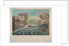 View of the Island of St. Helena from the side of the landing place near the Fort James, 1815 by Anonymous