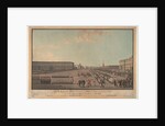 The parade in front of the Winter Palace in St. Petersburg, 1799 by Anonymous
