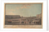 The parade in front of the Winter Palace in St. Petersburg, 1799 by Anonymous