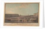 The parade in front of the Winter Palace in St. Petersburg, 1799 by Anonymous