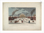 The Saint Petersburg Imperial Bolshoi Kamenny Theatre, c. 1811 by Henri Courvoisier-Voisin