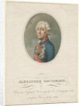 Portrait of Field Marshal Generalissimo Prince Alexander Suvorov (1729?1800), 1799 by Josef Kreuzinger
