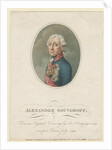 Portrait of Field Marshal Generalissimo Prince Alexander Suvorov (1729?1800), 1799 by Josef Kreuzinger