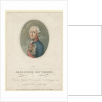 Portrait of Field Marshal Generalissimo Prince Alexander Suvorov (1729?1800), 1799 by Josef Kreuzinger