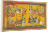 Vishnu Procession, c. 1755 by Indian Art