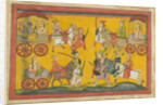 Vishnu Procession, c. 1755 by Indian Art