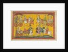 Vishnu Procession, c. 1755 by Indian Art