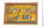 Vishnu Procession, c. 1755 by Indian Art