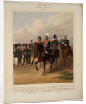 Officers of the 1st Guards Infantry Division of the Russian Imperial Guard, 1867 by Karl Karlovich Piratsky