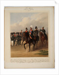Officers of the 1st Guards Infantry Division of the Russian Imperial Guard, 1867 by Karl Karlovich Piratsky