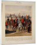 Soldiers of the 1st Guard Cavalry Division of the Russian Imperial Guard, 1867 by Karl Karlovich Piratsky