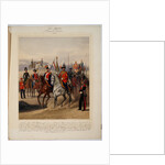 Soldiers of the 1st Guard Cavalry Division of the Russian Imperial Guard, 1867 by Karl Karlovich Piratsky