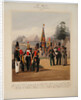 Soldiers of the 2st Guards Infantry Division of the Russian Imperial Guard, 1867 by Karl Karlovich Piratsky