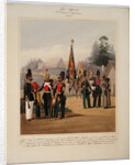 Soldiers of the 2st Guards Infantry Division of the Russian Imperial Guard, 1867 by Karl Karlovich Piratsky