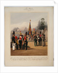 Soldiers of the 2st Guards Infantry Division of the Russian Imperial Guard, 1867 by Karl Karlovich Piratsky