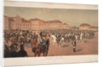 Grand Duke Constantine Pavlovich of Russia at the Cavalry Review on the Saxon Square in Warsaw, 1824 by Jan Rosen