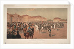 Grand Duke Constantine Pavlovich of Russia at the Cavalry Review on the Saxon Square in Warsaw, 1824 by Jan Rosen