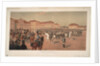Grand Duke Constantine Pavlovich of Russia at the Cavalry Review on the Saxon Square in Warsaw, 1824 by Jan Rosen