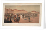 Grand Duke Constantine Pavlovich of Russia at the Cavalry Review on the Saxon Square in Warsaw, 1824 by Jan Rosen