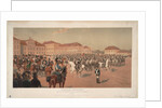 Grand Duke Constantine Pavlovich of Russia at the Cavalry Review on the Saxon Square in Warsaw, 1824 by Jan Rosen