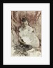 Woman with fan seated in a theatre box (Countess of Rasti), ca 1878 by Giovanni Boldini