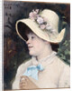 Parisian woman (Portrait of Irma), 1882 by Maria Konstantinovna Bashkirtseva