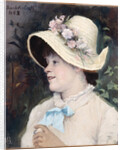 Parisian woman (Portrait of Irma), 1882 by Maria Konstantinovna Bashkirtseva