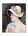 Parisian woman (Portrait of Irma), 1882 by Maria Konstantinovna Bashkirtseva