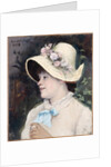 Parisian woman (Portrait of Irma), 1882 by Maria Konstantinovna Bashkirtseva