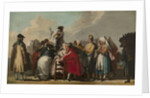 The Venetian Charlatan, ca 1764-1765 by Giandomenico Tiepolo