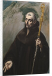 Saint Benedict of Nursia, 1577-1579 by Dominico El Greco
